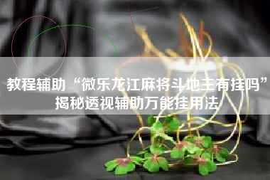 教程辅助“微乐龙江麻将斗地主有挂吗”揭秘透视辅助万能挂用法