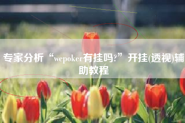 专家分析“wepoker有挂吗?”开挂(透视)辅助教程